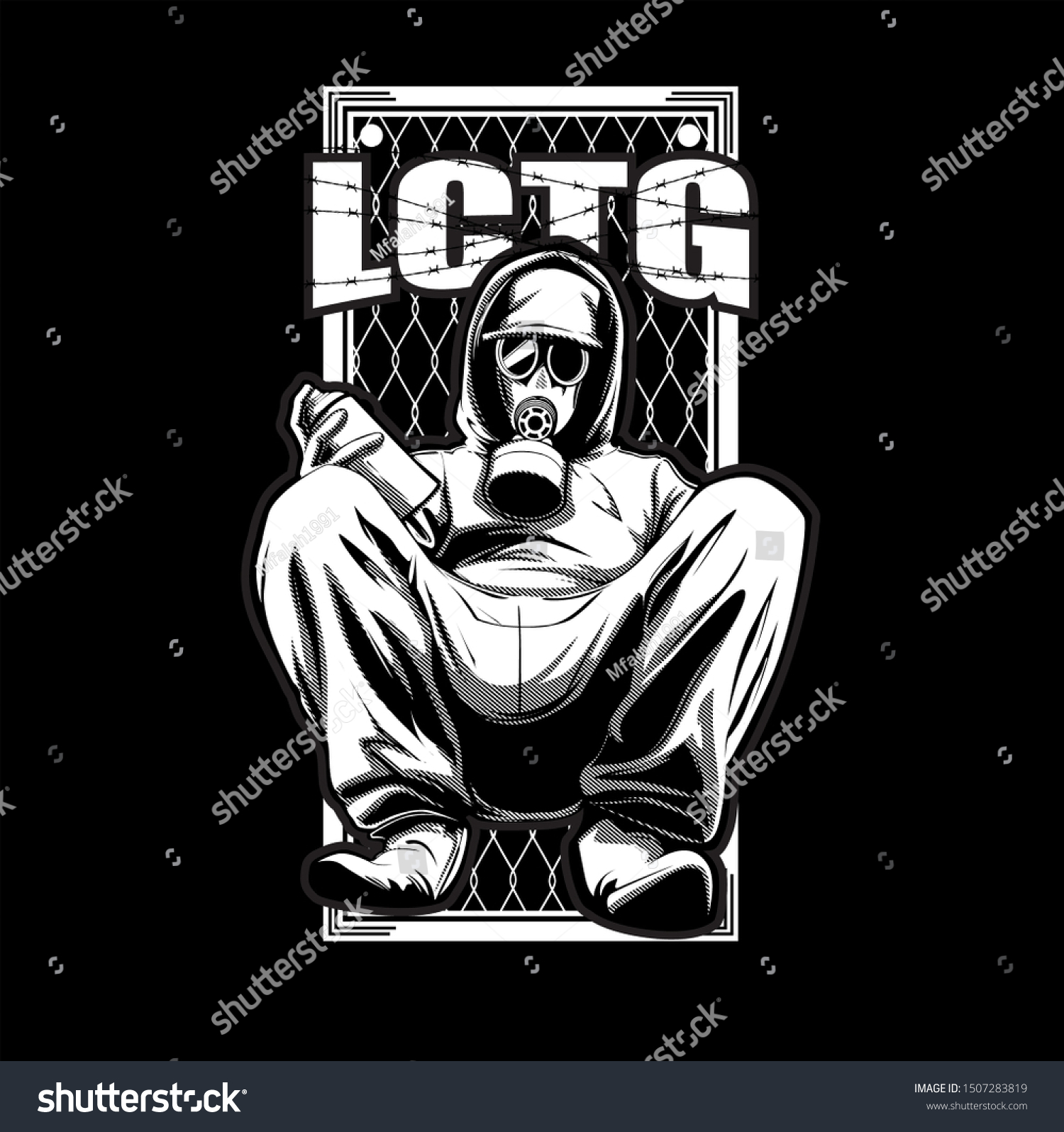 Detail Graffiti People Vector Nomer 56