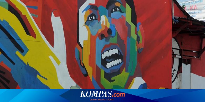 Detail Graffiti Perjuangan Soekarno Nomer 10