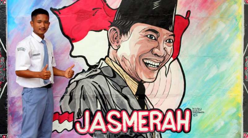 Detail Graffiti Perjuangan Soekarno Nomer 50