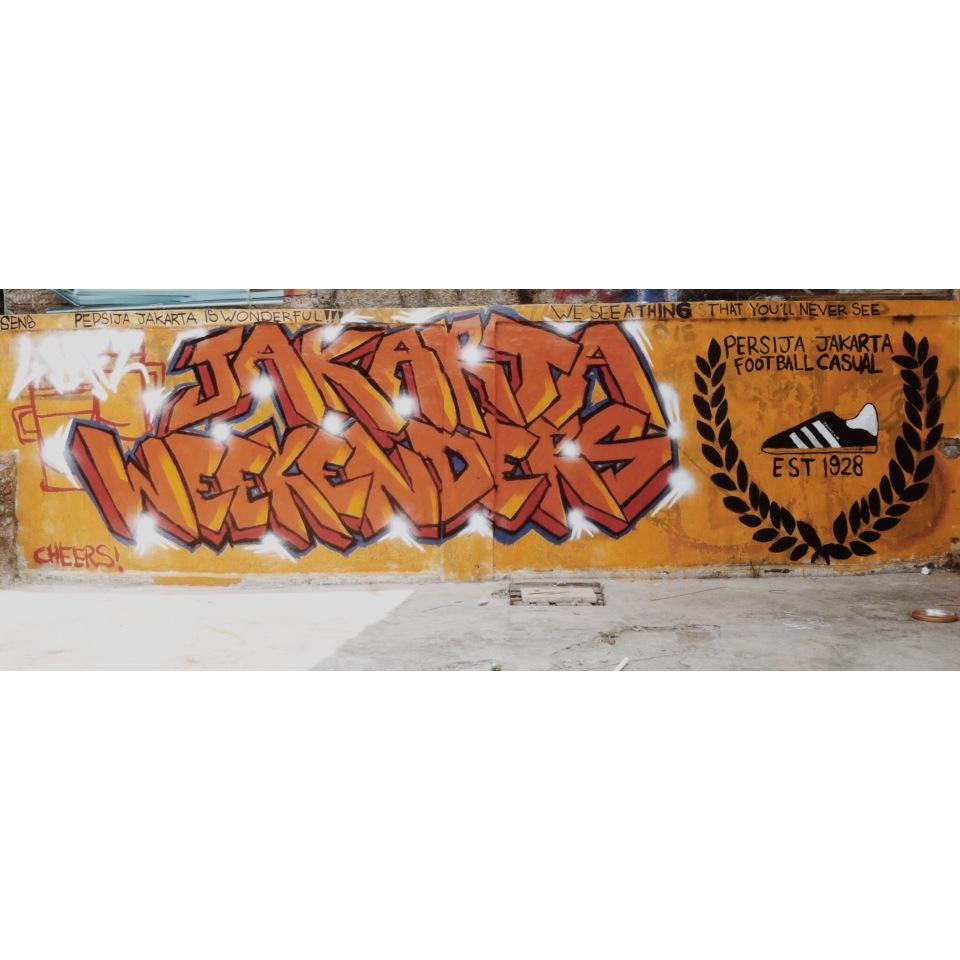 Detail Graffiti Persija Jakarta Nomer 46