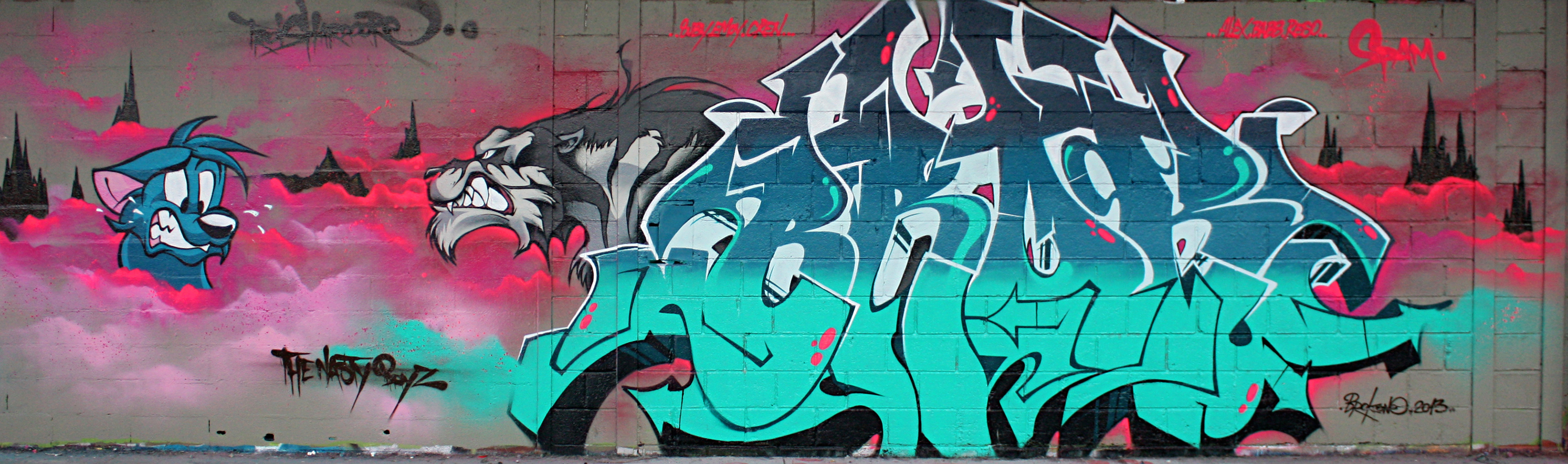 Detail Graffiti Perso Nomer 46