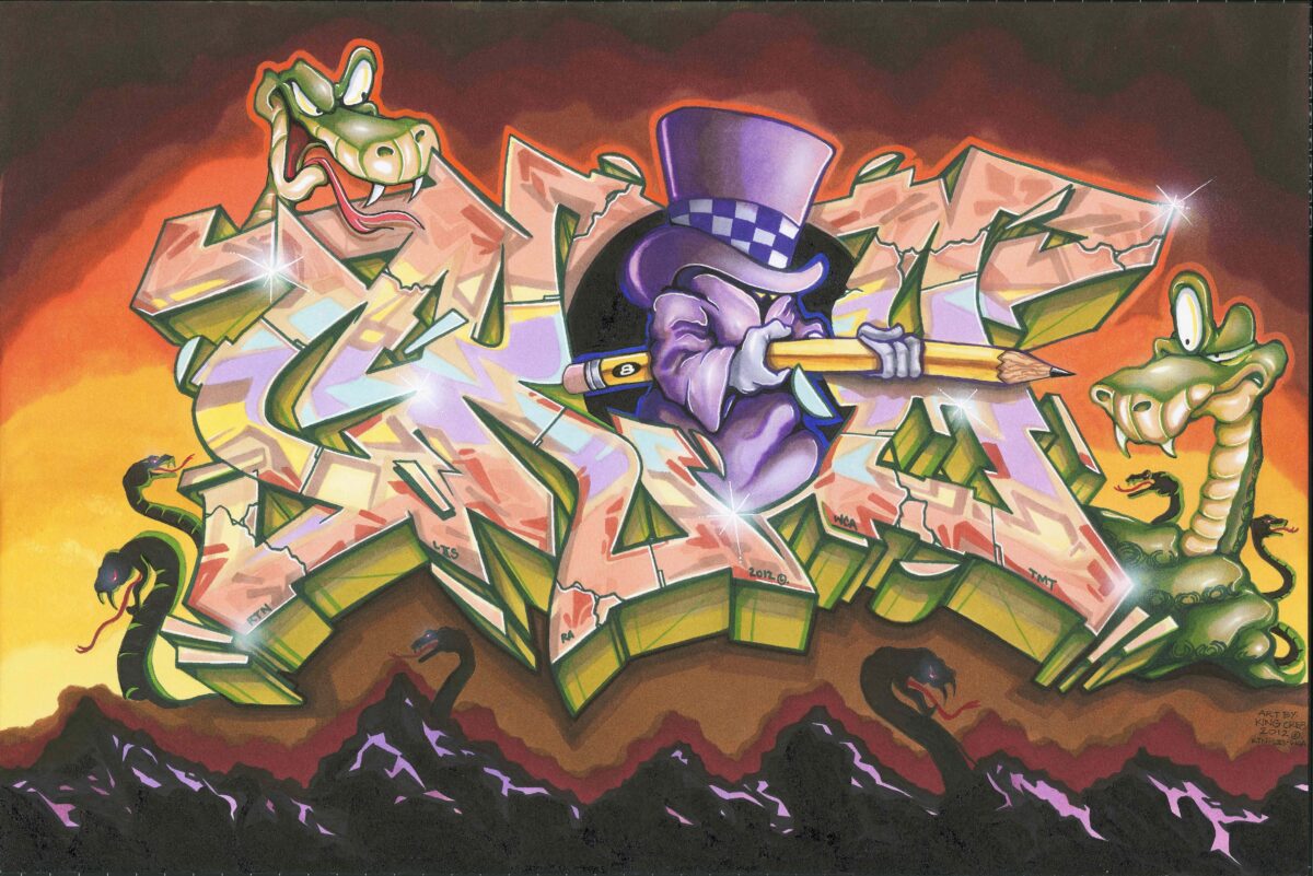 Graffiti Pieces Black Book - KibrisPDR