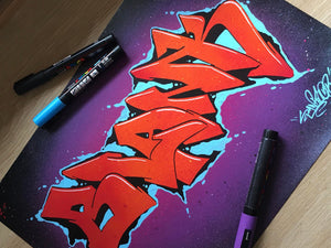 Detail Graffiti Pieces Black Book Nomer 22