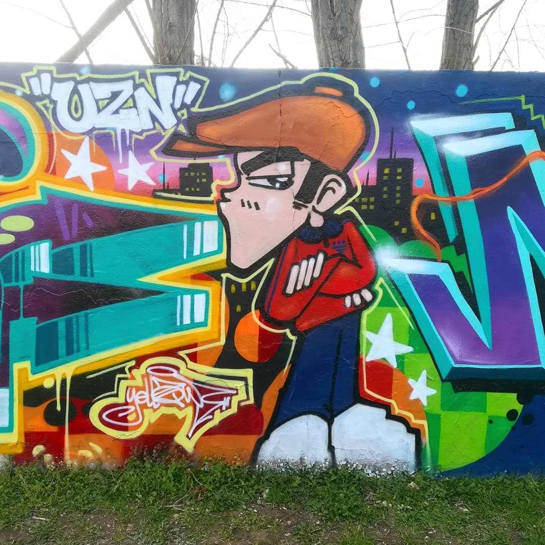 Detail Graffiti Pieces Characters Hiphop Nomer 9