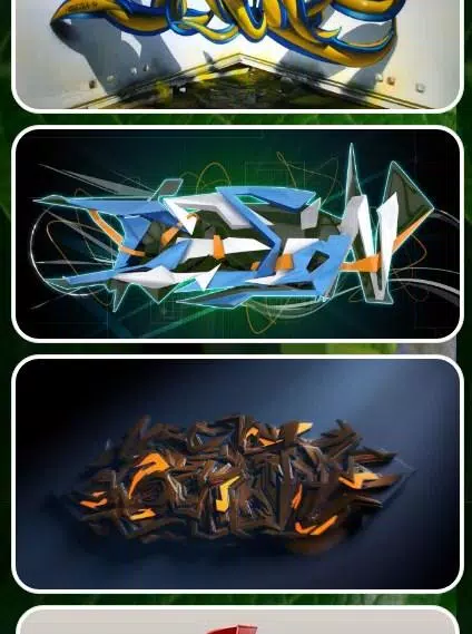 Detail Graffiti Pilox 3d Nomer 12