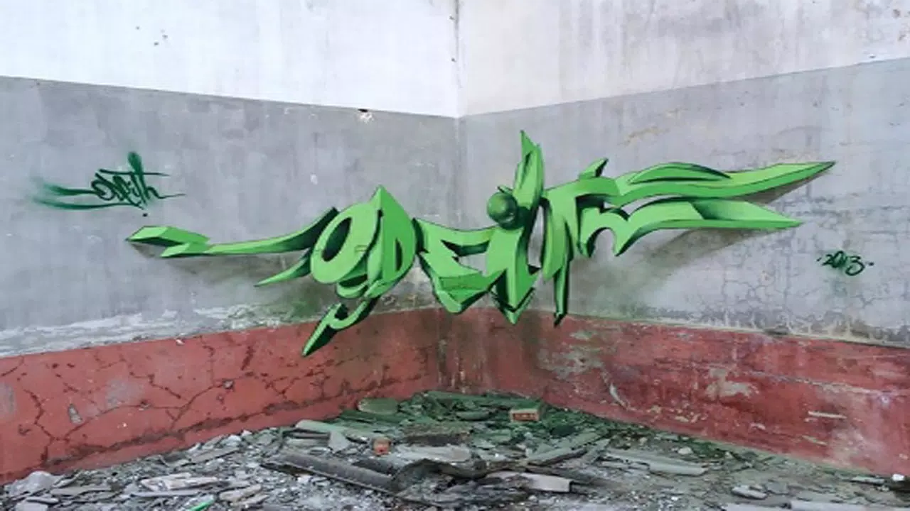 Detail Graffiti Pilox 3d Nomer 22