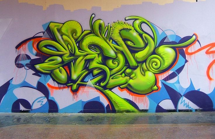 Detail Graffiti Pilox Art Nomer 8