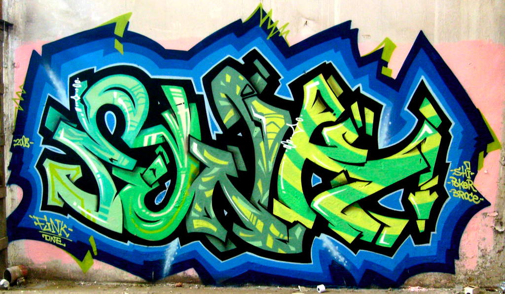 Detail Graffiti Pilox Art Nomer 31