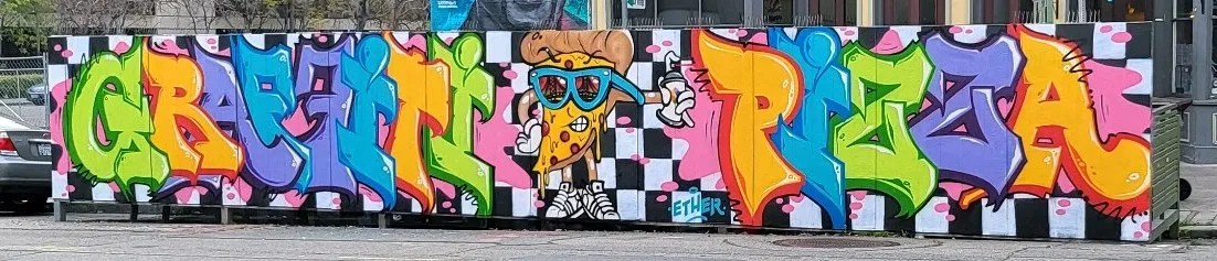 Detail Graffiti Pizza Nomer 46