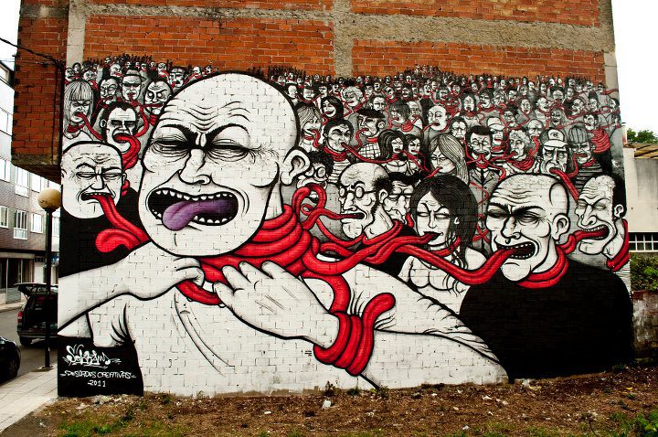 Detail Graffiti Pocong Nomer 23