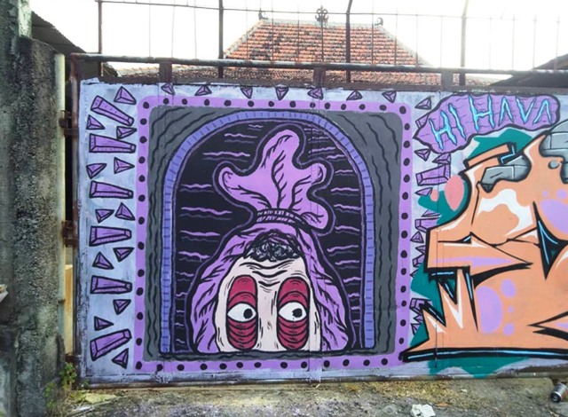 Detail Graffiti Pocong Nomer 34