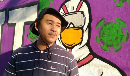 Detail Graffiti Pocong Nomer 40