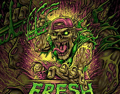 Detail Graffiti Pocong Nomer 42