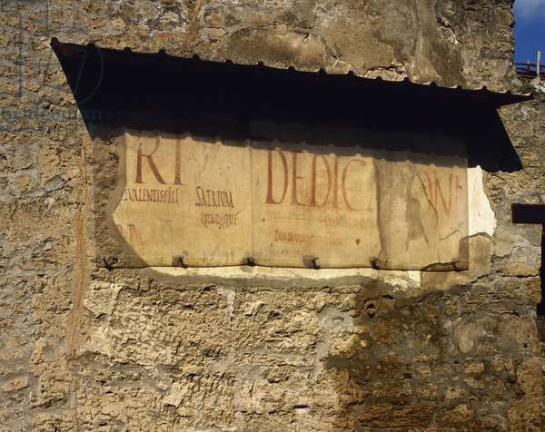 Detail Graffiti Politique De Pompei Nomer 7
