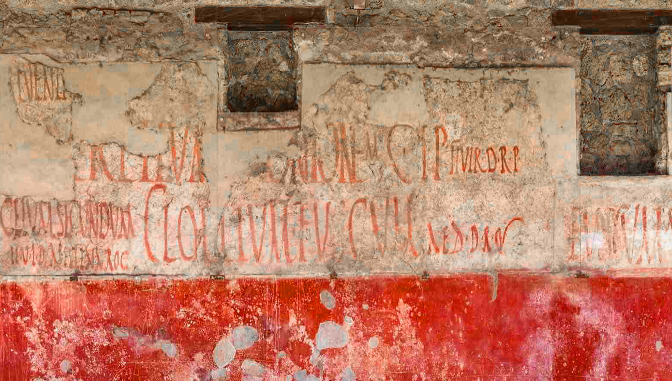 Detail Graffiti Politique De Pompei Nomer 28