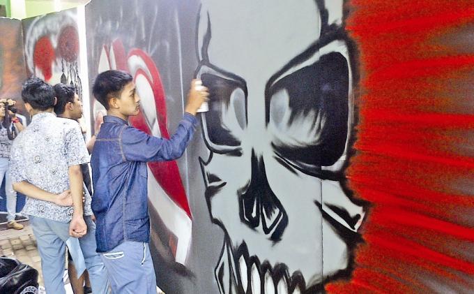 Detail Graffiti Pontianak Lomba Nomer 23