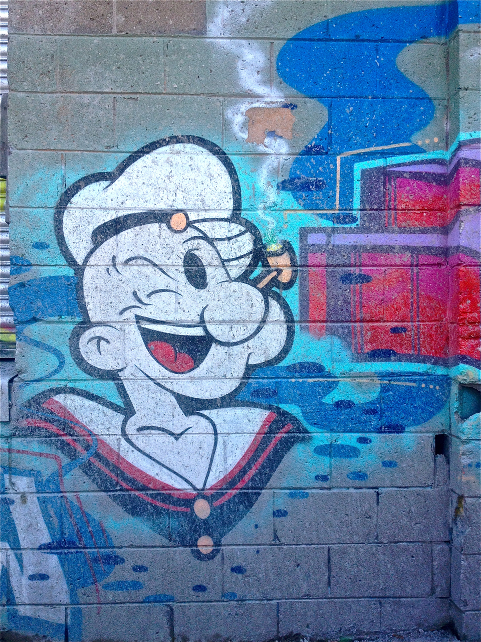 Detail Graffiti Popeye Nomer 18