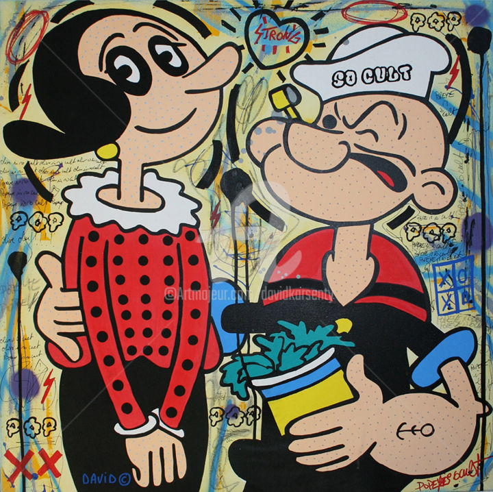 Detail Graffiti Popeye Kartun Nomer 47