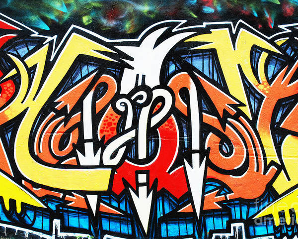 Detail Graffiti Poster Art Nomer 47