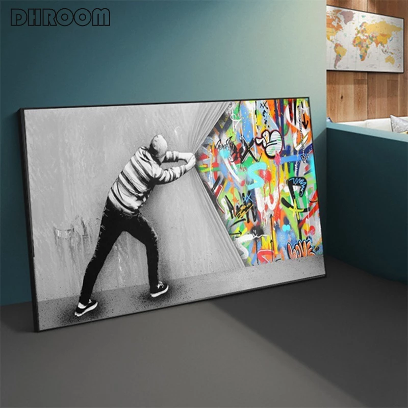 Detail Graffiti Poster Art Nomer 53