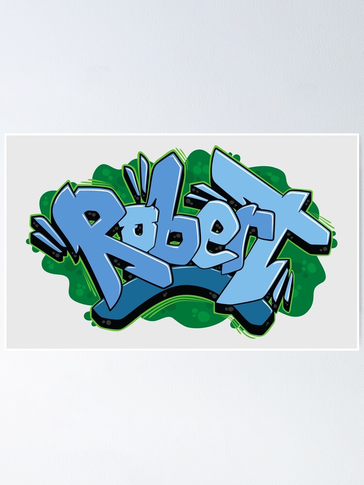 Detail Graffiti Poster Name Nomer 13