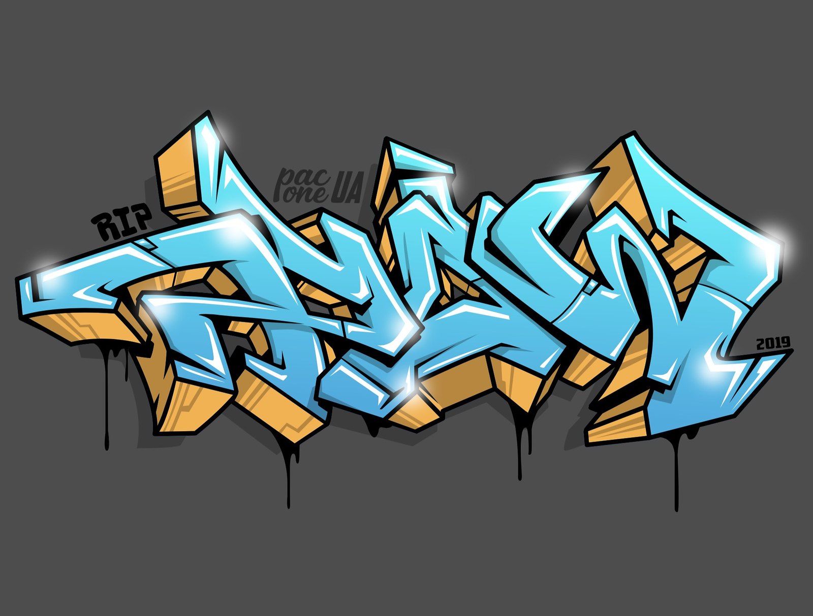 Graffiti Pow - KibrisPDR