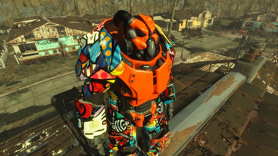 Graffiti Power Armor - KibrisPDR