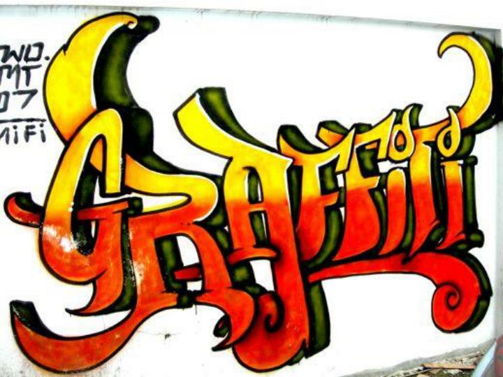 Detail Graffiti Powerpoint Nomer 17