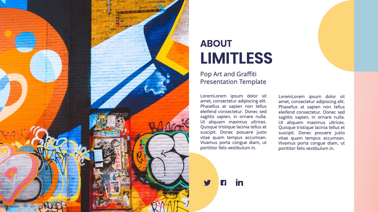 Detail Graffiti Powerpoint Themes Nomer 12
