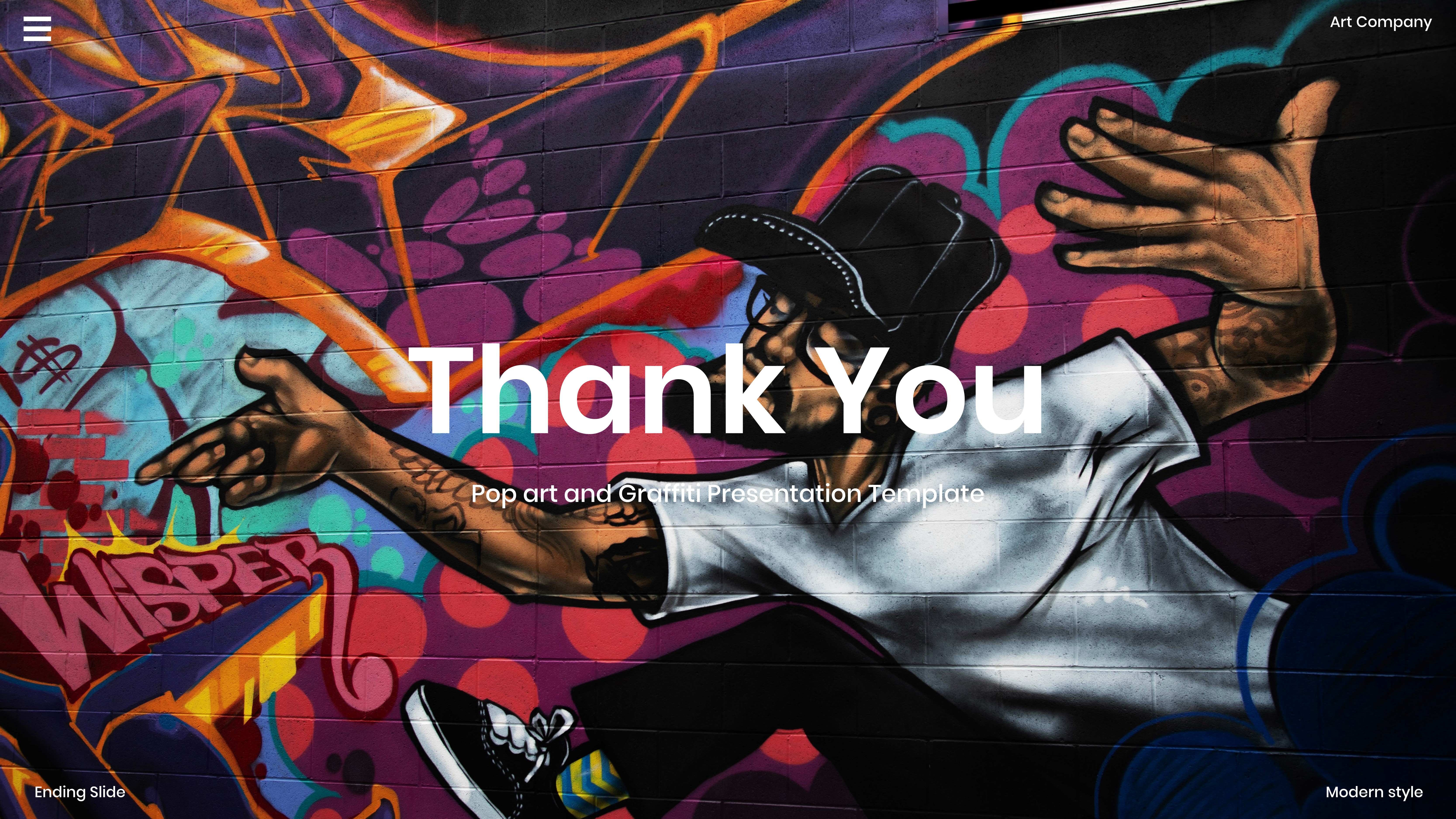 Detail Graffiti Powerpoint Themes Nomer 25