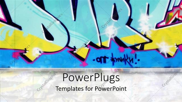 Detail Graffiti Powerpoint Themes Nomer 28