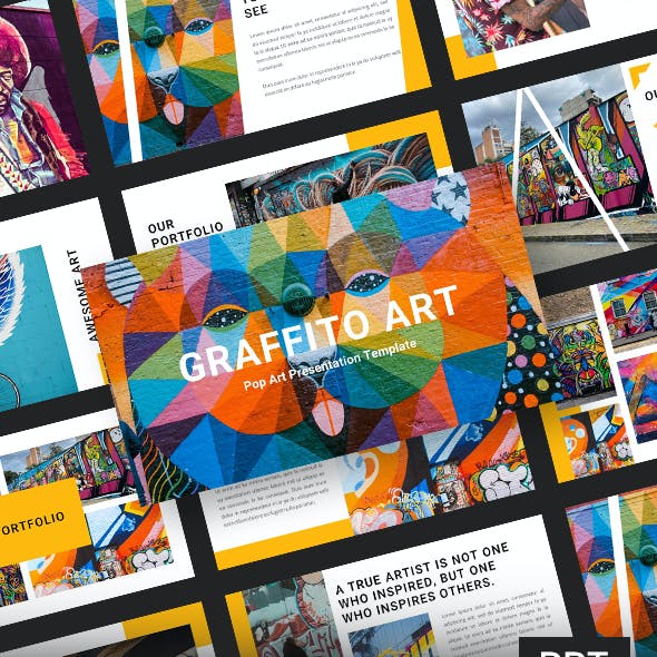 Detail Graffiti Powerpoint Themes Nomer 31