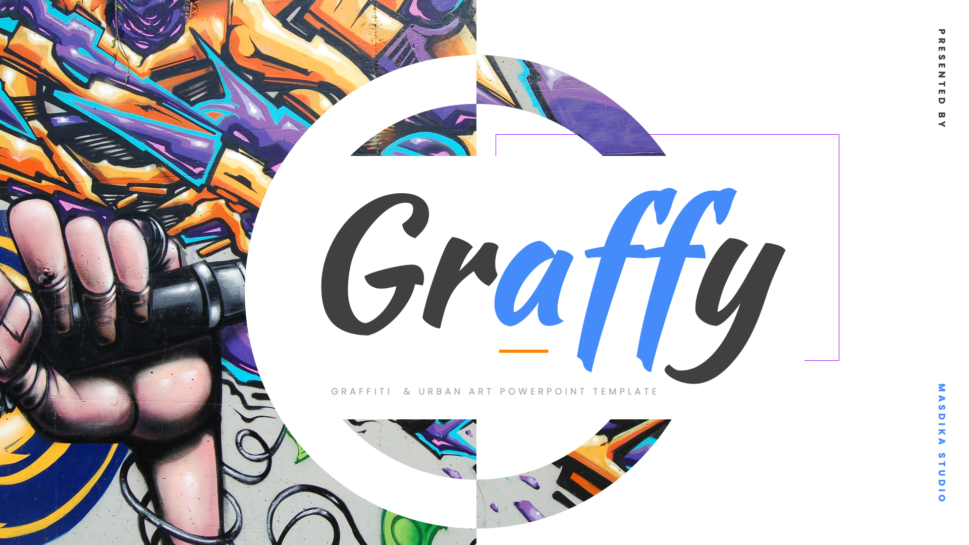 Detail Graffiti Powerpoint Themes Nomer 39