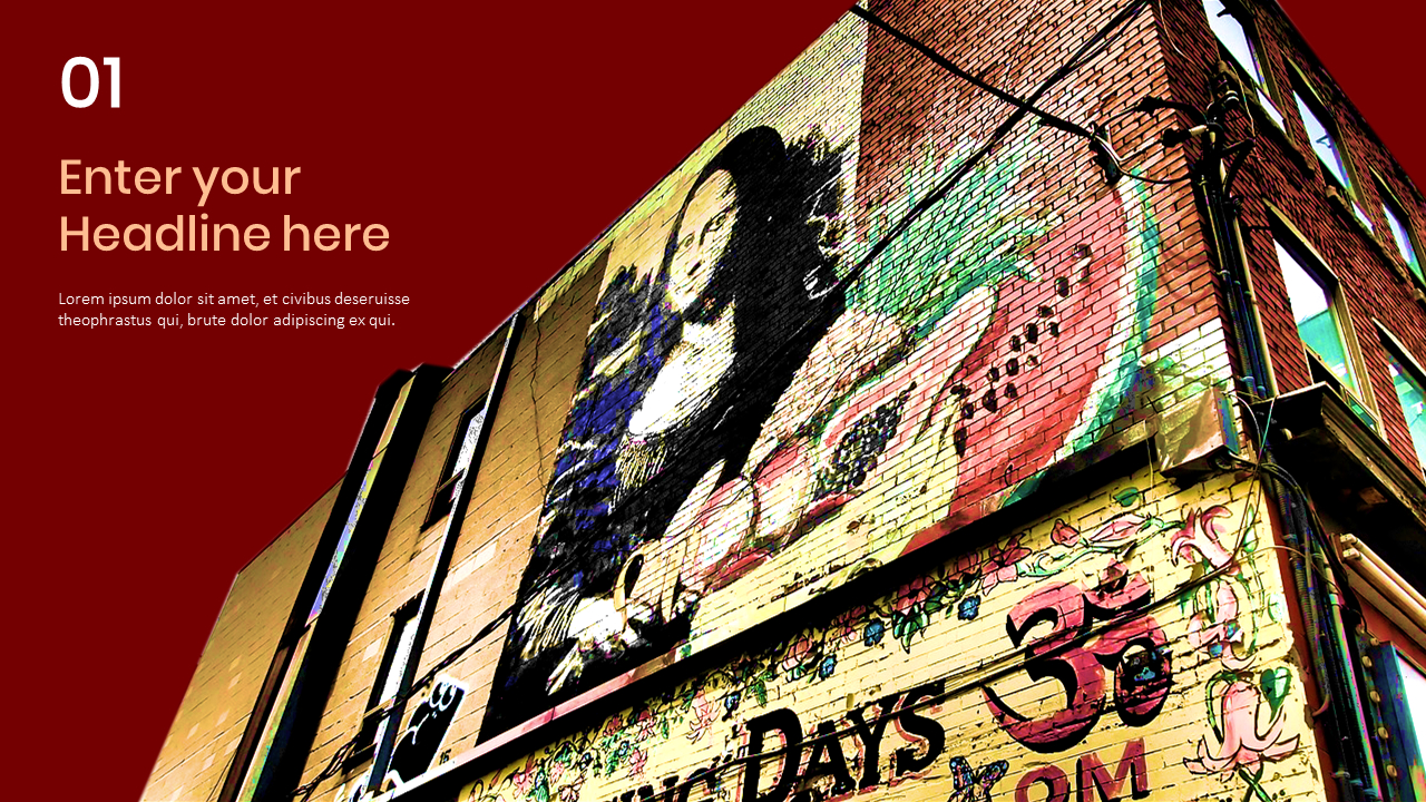 Detail Graffiti Powerpoint Themes Nomer 6