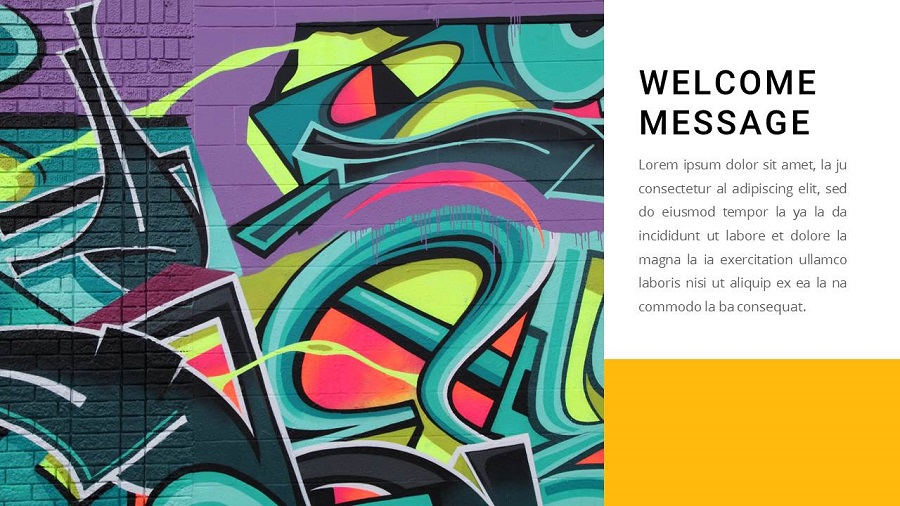 Detail Graffiti Powerpoint Themes Nomer 47