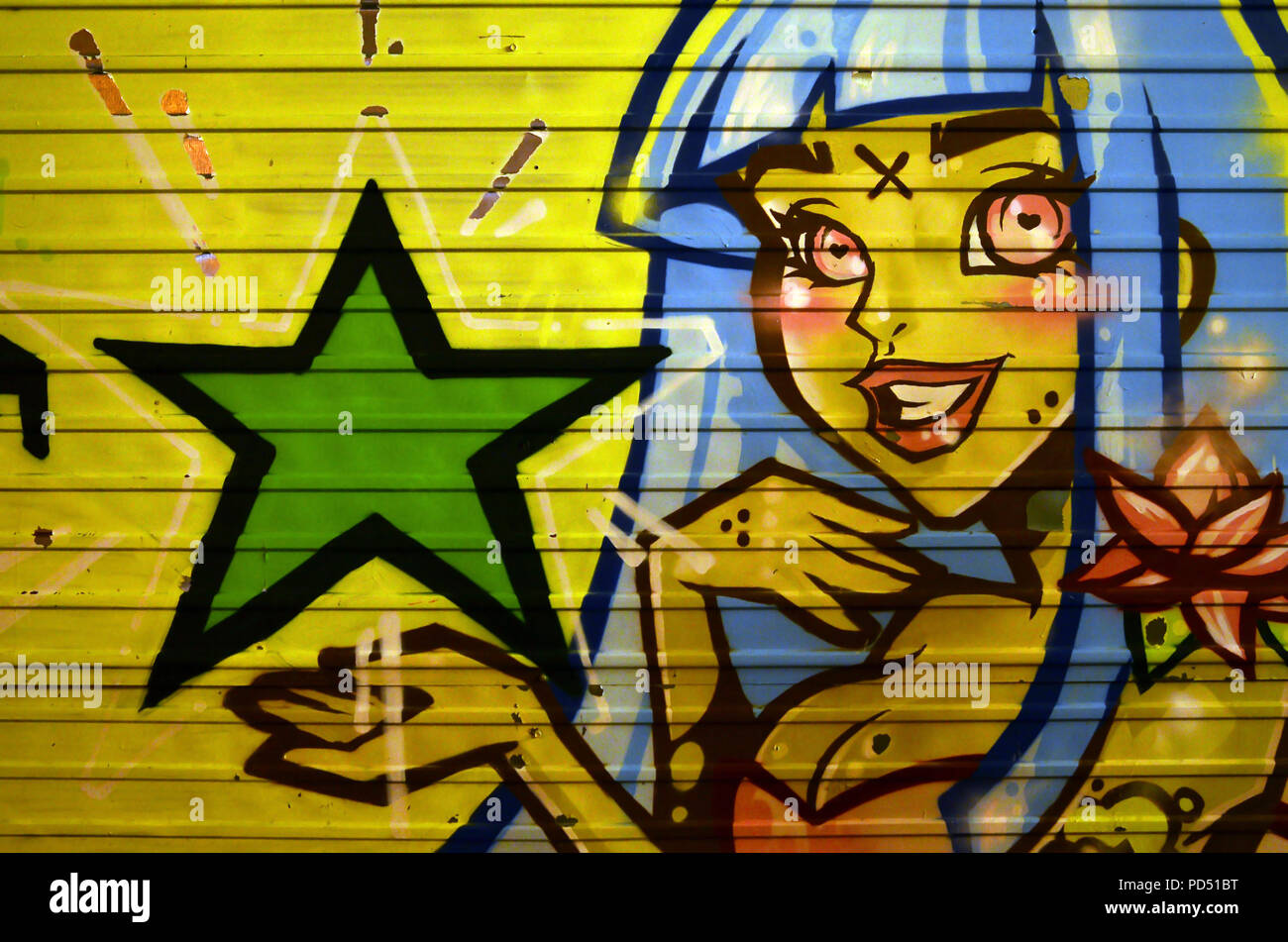 Detail Graffiti Prett Nomer 9
