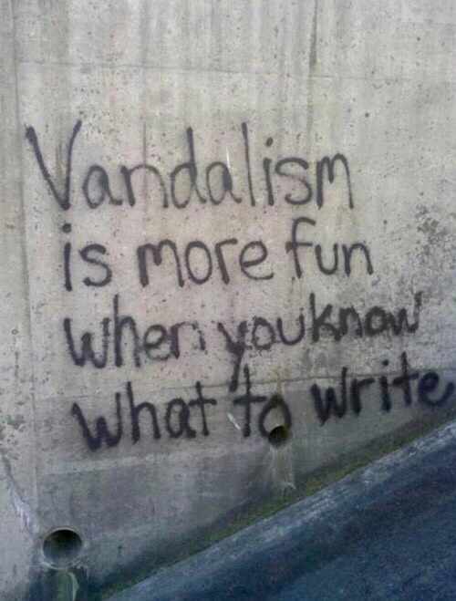 Detail Graffiti Quotes Vandals Nomer 12