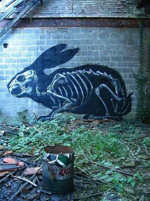 Detail Graffiti Rabbit Nomer 25