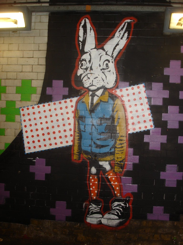 Detail Graffiti Rabbit Nomer 41