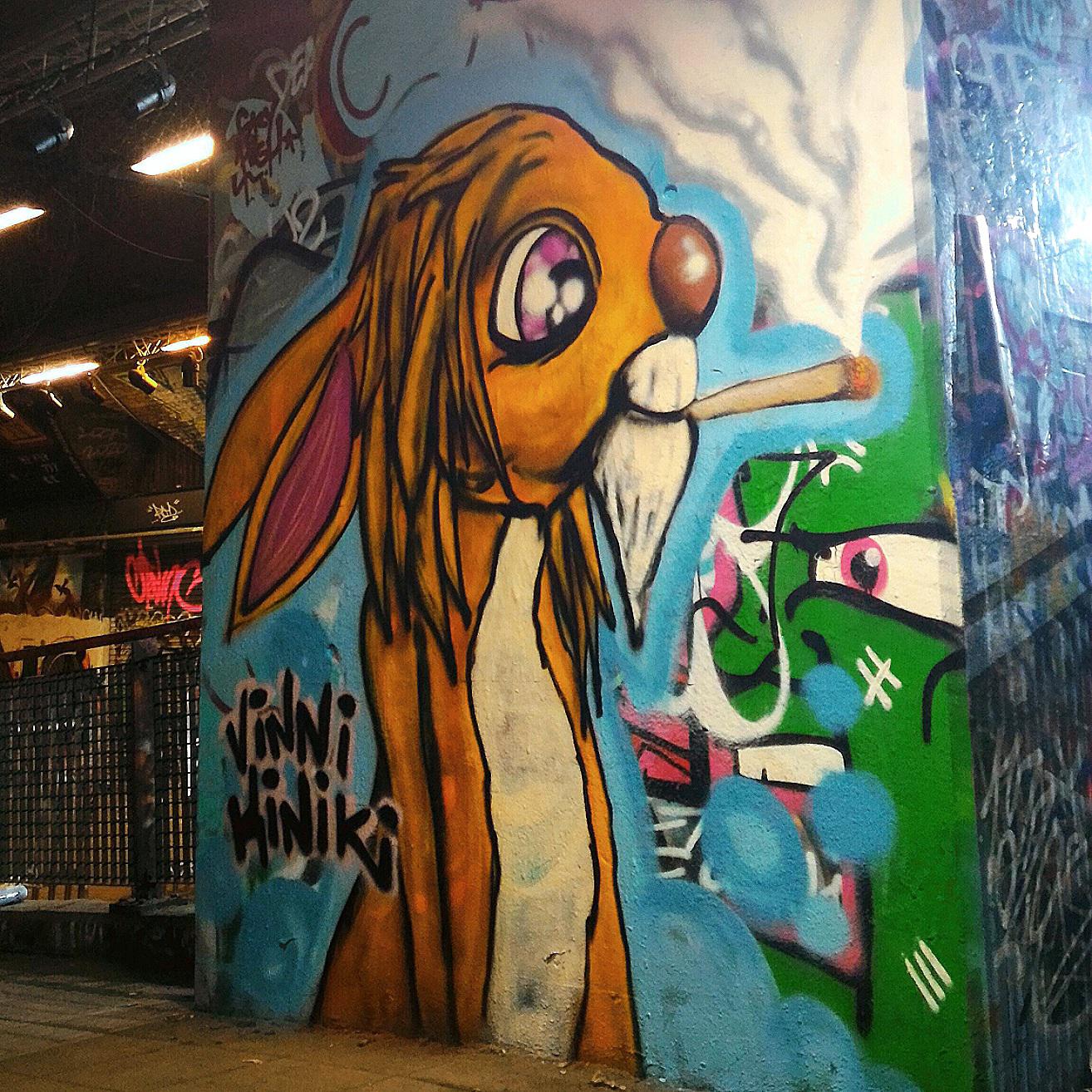 Detail Graffiti Rabbit Nomer 54
