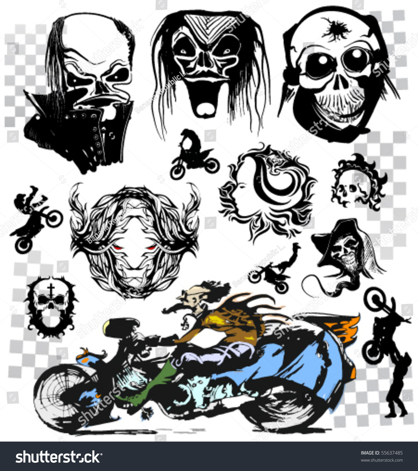 Detail Graffiti Racing Vector Art Nomer 39