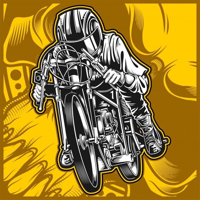 Detail Graffiti Racing Vector Art Nomer 50