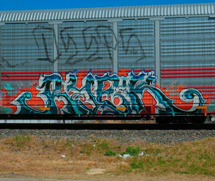 Detail Graffiti Railfans Nomer 2