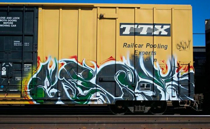 Detail Graffiti Railfans Nomer 5