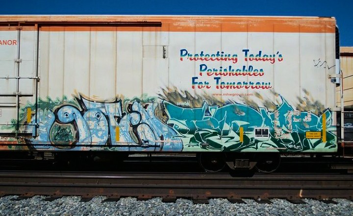 Detail Graffiti Railfans Nomer 6
