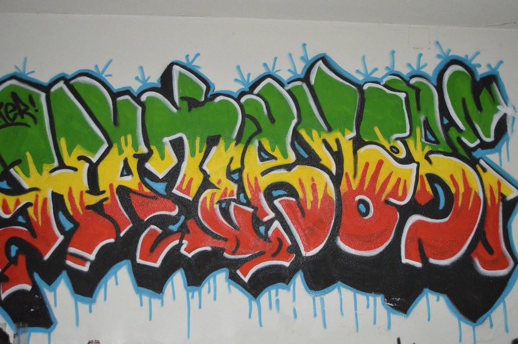 Detail Graffiti Rasta Keren Nomer 34