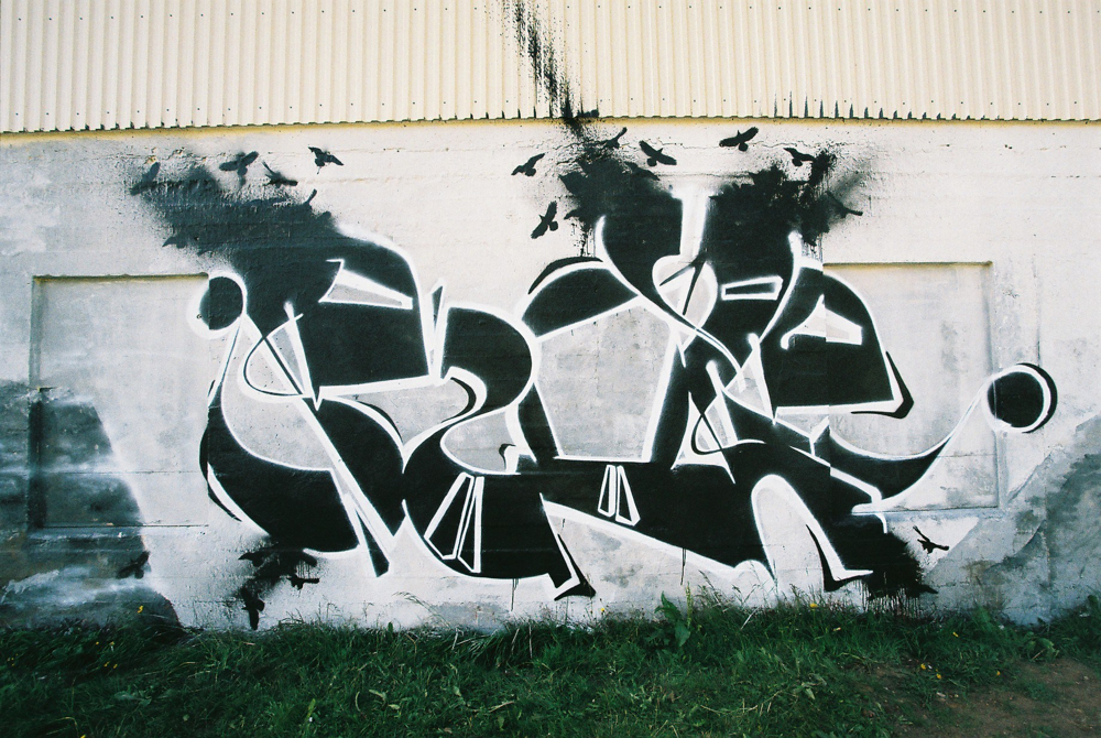 Detail Graffiti Raven Nomer 20