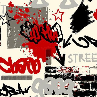 Detail Graffiti Red Black Nomer 38