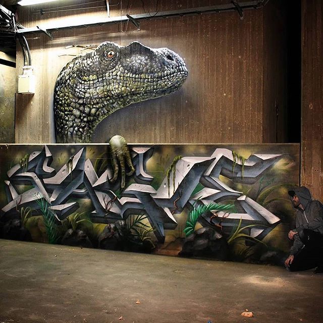 Detail Graffiti Reptile Nomer 20