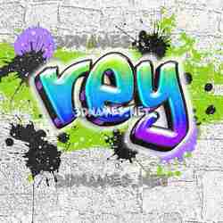 Detail Graffiti Rey Nomer 3